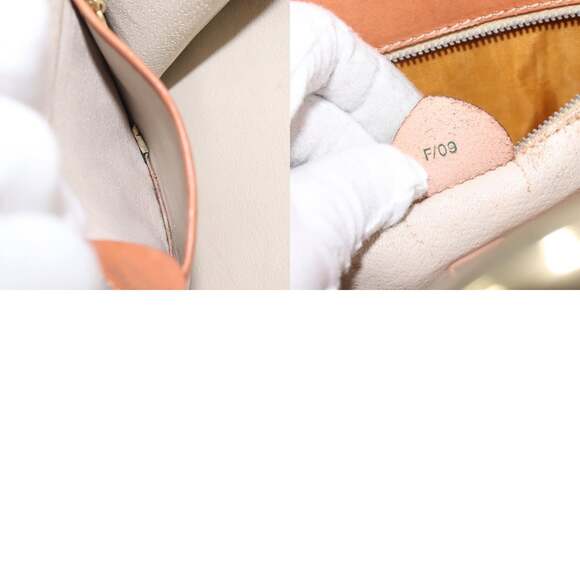 CELINE Macadam Canvas Shoulder Bag Pvc Leather Brown Gold - Picture 13 of 13